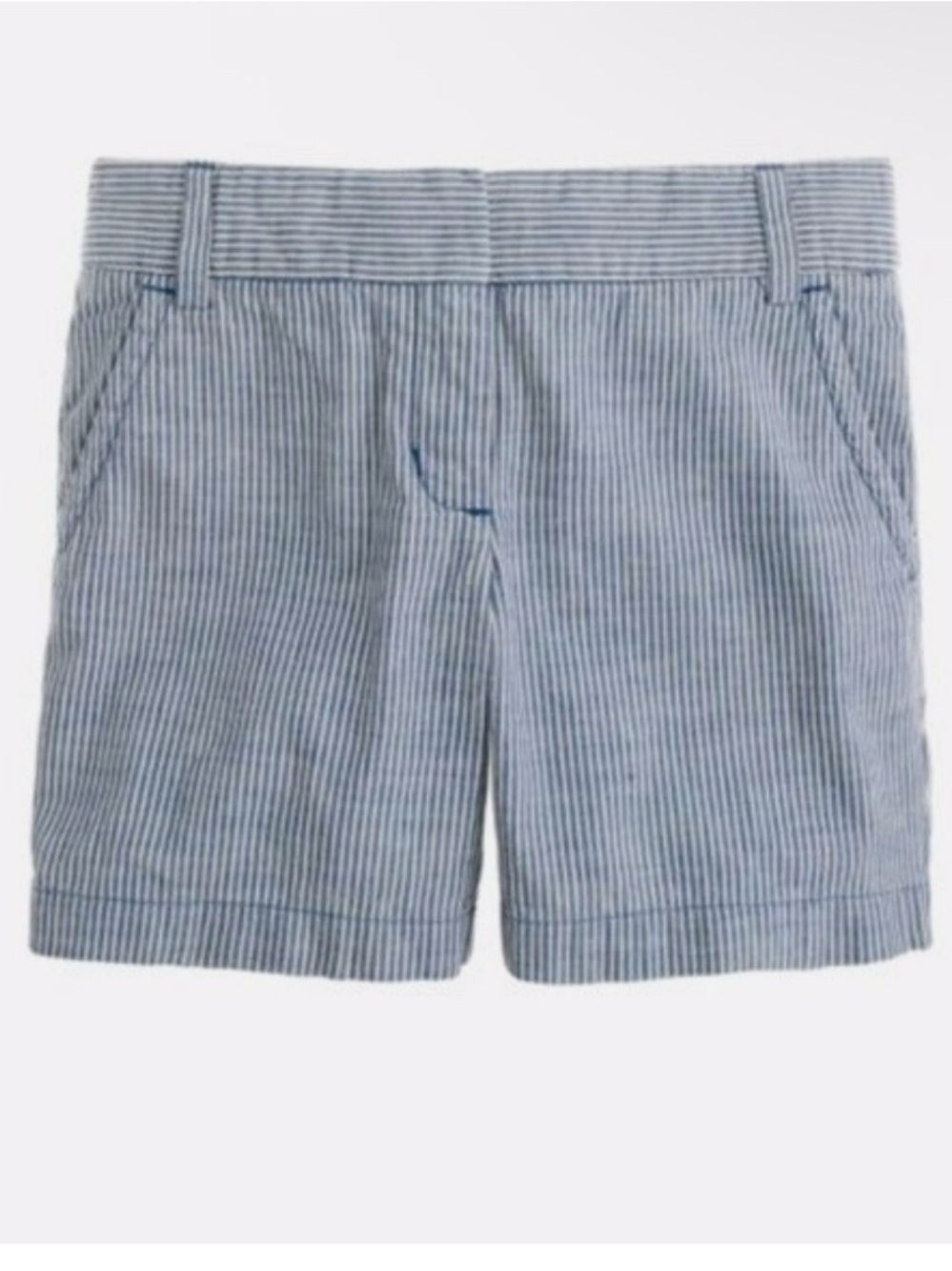 J Crew Pinstripe shorts like new